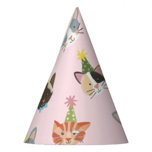 Chapeaux De Fètes Chat-Tastic Purrfect Anniversaire
