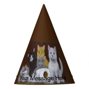 Chapeaux De Fètes Chatons Joueurs