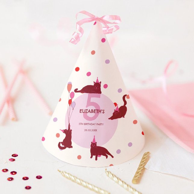 Chapeaux De Fètes Chats Drôles Anniversaire Parfait (Créateur téléchargé)
