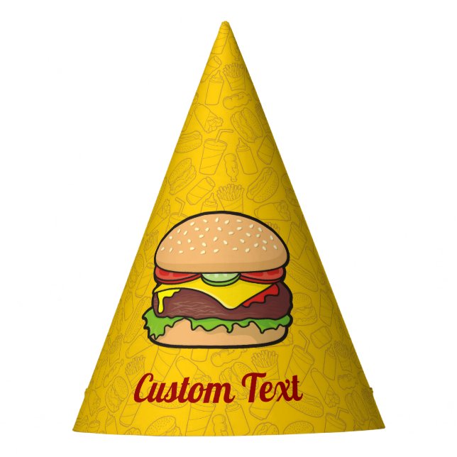 Chapeaux De Fètes Cheeseburger (Devant)