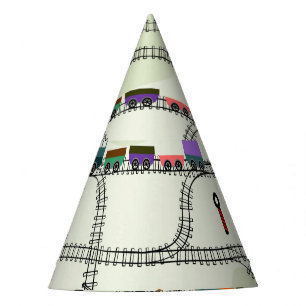 Chapeaux De Fètes Chemin de fer pour enfants : Funny Motif sans cout