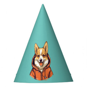 Chapeaux De Fètes Chien de Corgi drôle portant le Sweat - shirt à ca
