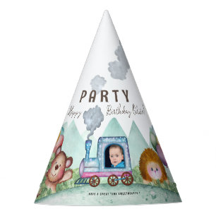 Chapeaux De Fètes Choo Choo Train Railroad thème ferroviaire Casquet