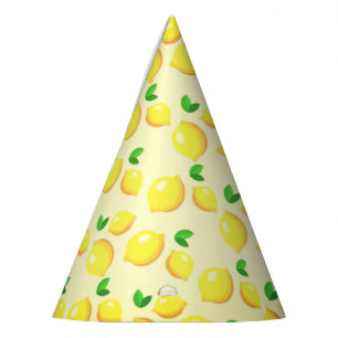 Chapeaux De Fètes Citron jaune frais