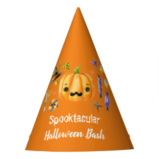 Chapeaux De Fètes Citrouille Spooktacular Halloween Bash Party Orang