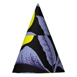 Chapeaux De Fètes Citrus de citron, design vintage botanique.
