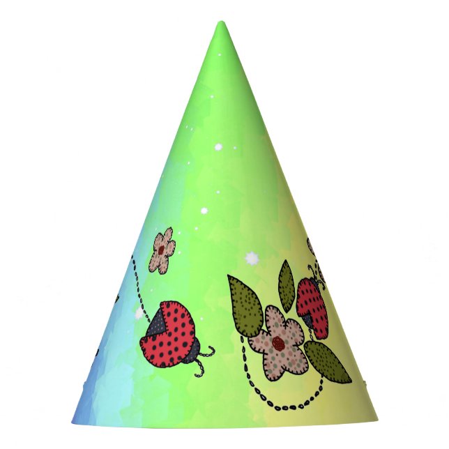 Chapeaux De Fètes Coccinelle (Devant)