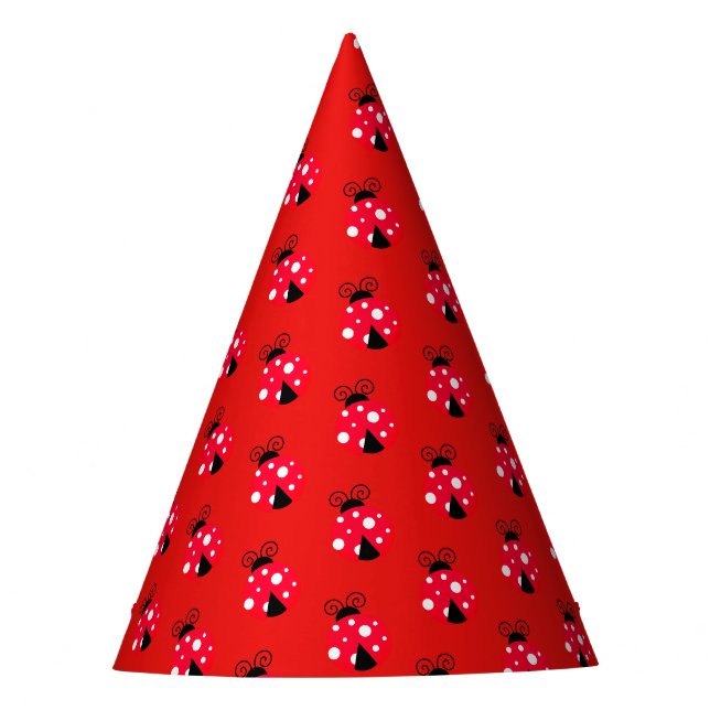 Chapeaux De Fètes Coccinelles (Devant)