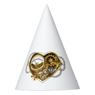 Chapeaux De Fètes Coeur vapeur avec un manomètre