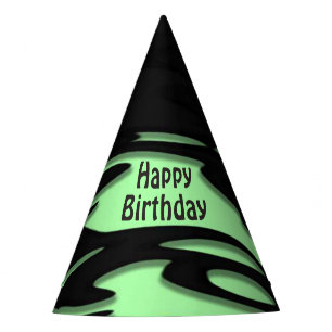 Chapeaux De Fètes Coincé dans l'Anniversaire Vert