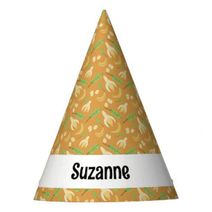 Chapeaux De Fètes Collection de Motifs de paniers de fruits - Banane