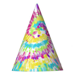 Chapeaux De Fètes Colorant au néon de cravate de Digitals