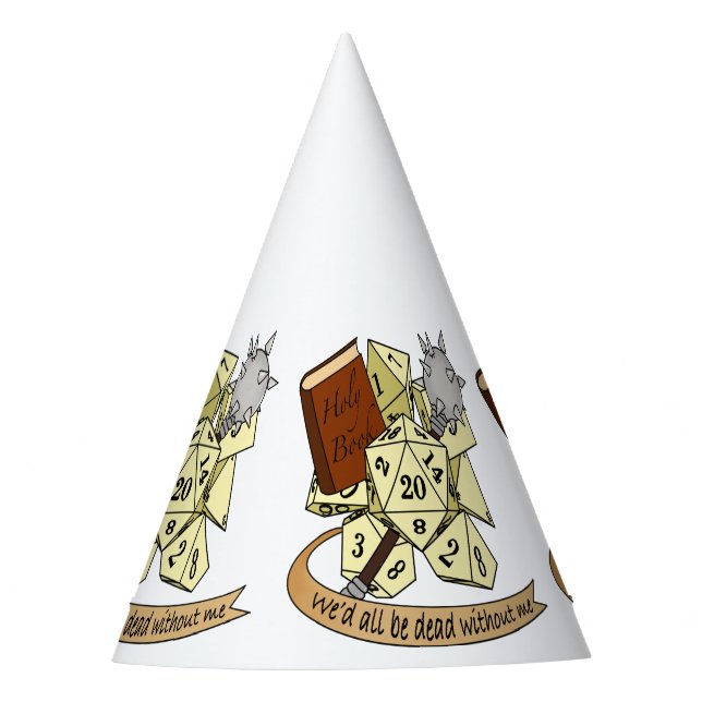 Chapeaux De Fètes Conception de dés de classe (Devant)