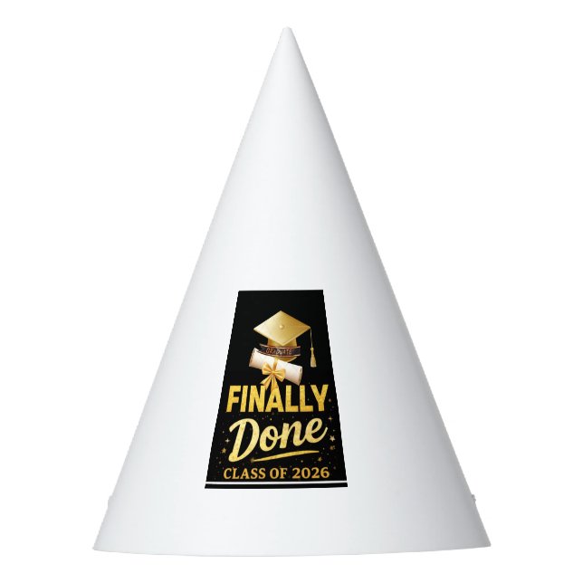 Chapeaux De Fètes Conception de remise des diplômes de la promotion  (Devant)