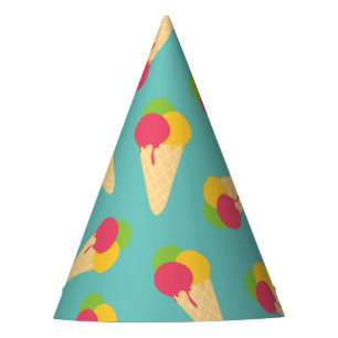 Chapeaux De Fètes Cone de glace