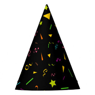 Chapeaux De Fètes Confetti Casquette de la partie papier à motifs