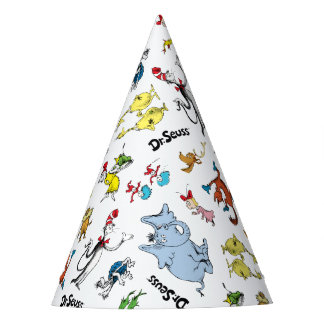 Chapeaux De Fètes Confettis de personnages de Dr Seuss | Anniversair
