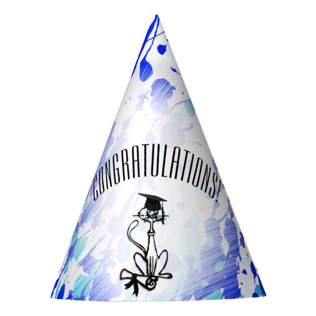Chapeaux De Fètes Cool Cat Kids Graduation (Devant)