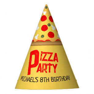 Chapeaux De Fètes Cool plaisir pizza fête anniversaire de enfant