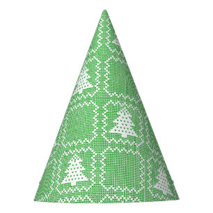 Chapeaux De Fètes Cosy sapin de Noël affreux pull à damiers motif