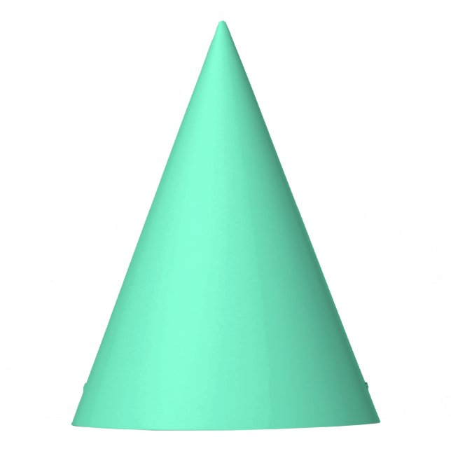 Chapeaux De Fètes couleur aquamarine (Devant)