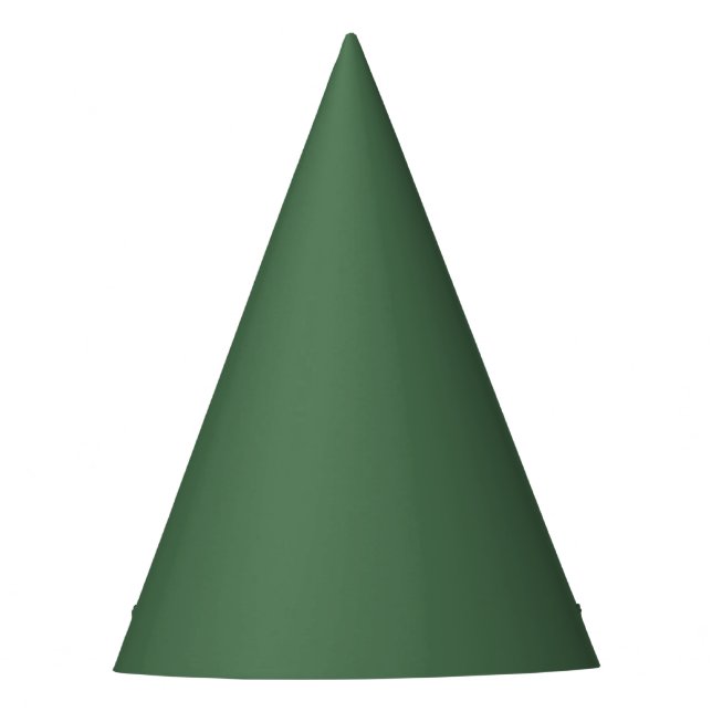 Chapeaux De Fètes Couleur uni clair Moss Green (Devant)