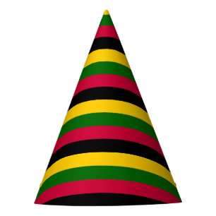 Chapeaux De Fètes Couleurs africaines - Grandes Motifs