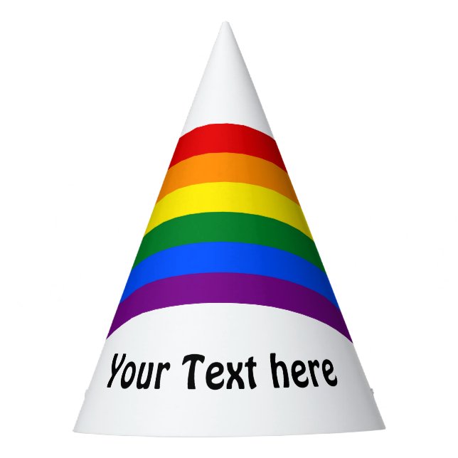 Chapeaux De Fètes COULEURS DE DRAPEAU PLANIFIÉ + vos idées (Devant)