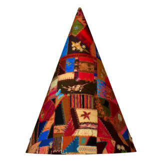 Chapeaux De Fètes Couvre-lit fou vintage vibrant
