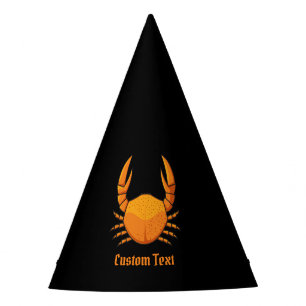Chapeaux De Fètes Crab orange