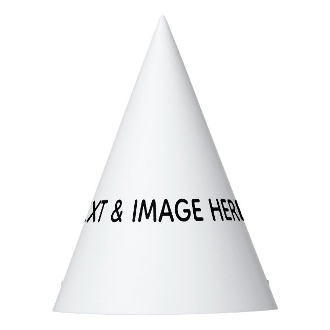Chapeaux De Fètes Créez votre propre blanc (Devant)