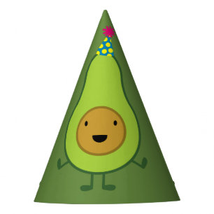 Chapeaux De Fètes Cute Avocado 1er anniversaire Casquettes