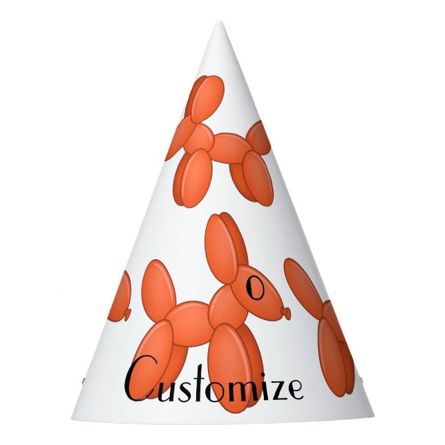 Chapeaux De Fètes Cute Balloon Chien Thunder_Cove (Devant)
