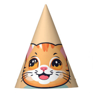 Chapeaux De Fètes Cute chat chaton animaux de compagnie fête d'anniv