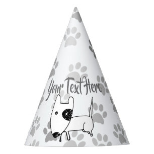 Chapeaux De Fètes Cute English Bull Terrier