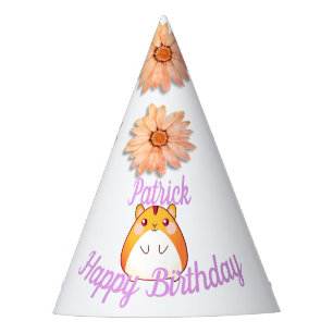 Chapeaux De Fètes Cute Kawaii Hamster personnalisé
