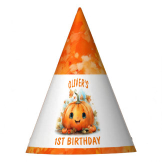 Chapeaux De Fètes Cute Little Pumpkin Birthday Party