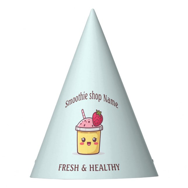 Chapeaux De Fètes Cute Tropical Fruit Smoothies Fruit Kitchen shop (Devant)