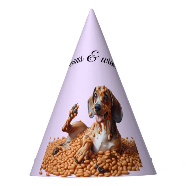 Chapeaux De Fètes Dachshund (Devant)