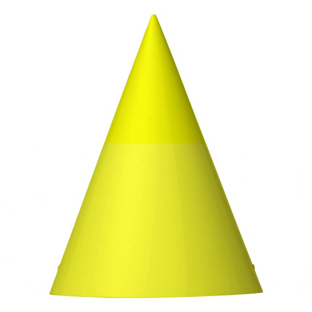 Chapeaux De Fètes Daffodique solide jaune (Devant)
