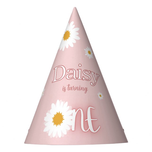 Chapeaux De Fètes Daisy 1st Birthday (Devant)