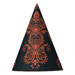 Chapeaux De Fètes Damas orientales : motif vintage méditerranéen.