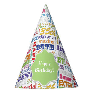 Chapeaux De Fètes De fête d'anniversaire cadeaux uniques et