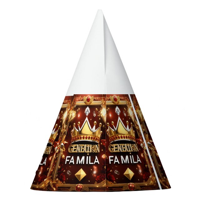 Chapeaux De Fètes Décor > Casquettes de papier (Dos)