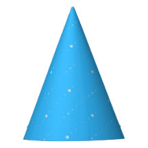 Deep Sky Blue - Falling Stars Casquette de fête