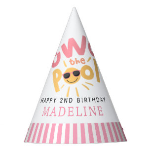 Chapeaux De Fètes Deux à la piscine 2e anniversaire
