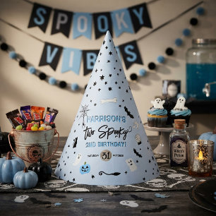 Chapeaux De Fètes Deux effrayants ! Fête d'anniversaire d'Halloween