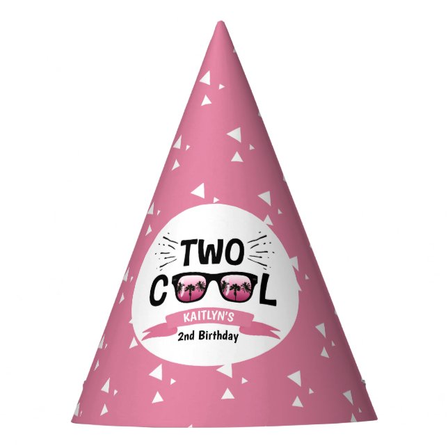 Chapeaux De Fètes Deux filles Cool 2e anniversaire (Devant)