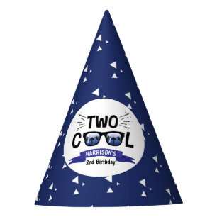 Chapeaux De Fètes Deux garçons Cool 2e anniversaire