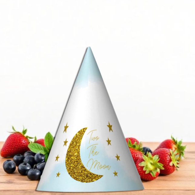 Chapeaux De Fètes Deux La Lune 2e Anniversaire (Créateur téléchargé)